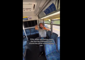 Addict Apologizes After Starting Drama With A Yn On The Bus After Getting Hands Put On Him