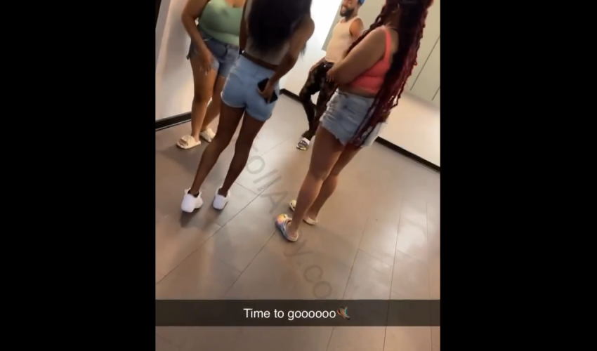 Dude Gets Mad And Kicked Out 3 Girls After They Refused To Let Him Crack
