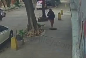 Is This Why Women And Kids Are Missing? Woman Falls Thru A Sewer While Walking Like Somebody Planned It For Her