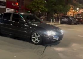Woman Goes Insane On A Guy That Crash Into Her Tesla