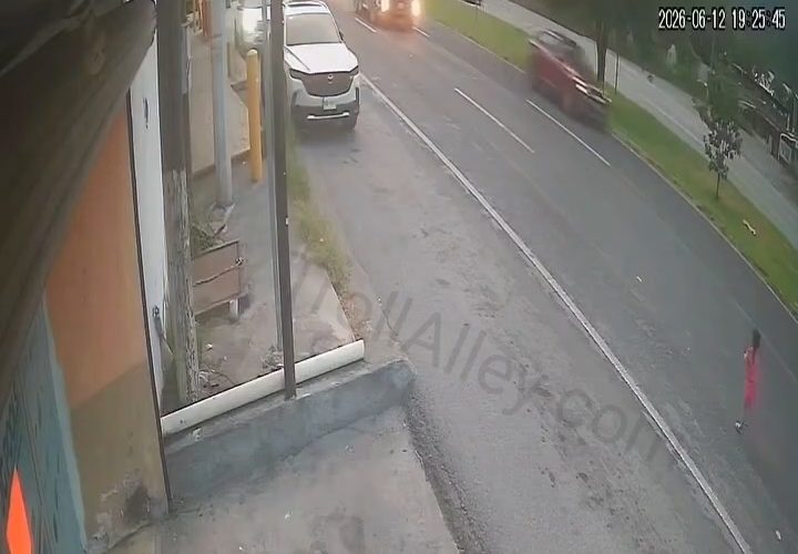 Truck Driver Saved A Little Girl Because Of Careless Parents