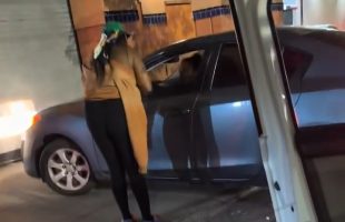 Girl Chased Down A Woman And Handles Her After She Tried To Hit And Run