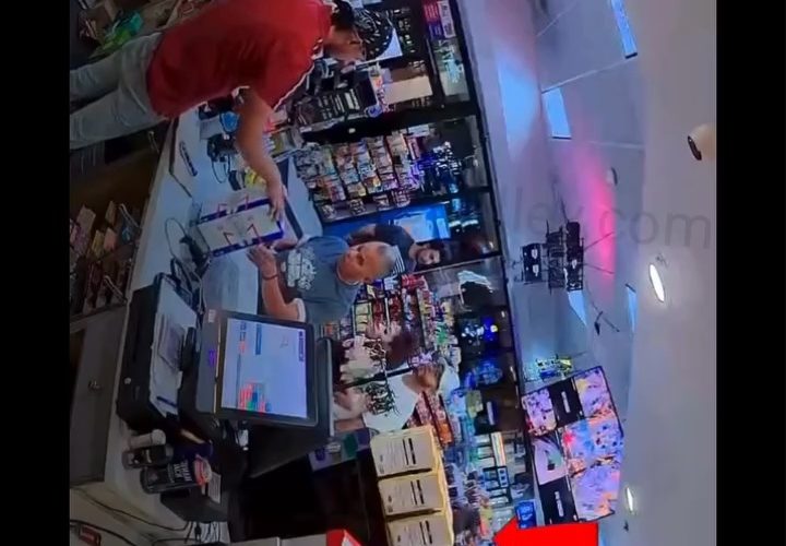 California Store Owner Put Hands On A Customer For Knocking Over His Products