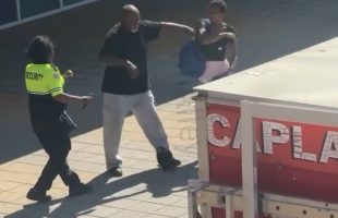 Female Security Guard Crashed Out On A Thief That Wanted To Throw Hands With Her After She Got Caught Stealing