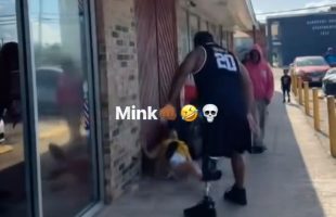 Big Dude With A Fake Leg Didn’t Spare A Woman That Hit His Car After He Warned Her Not To