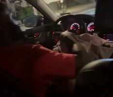 Dude Was Out Here Getting Slurped Up While Driving And His Homegirl With No Strings Attached Got Jealous About It And Started Recording