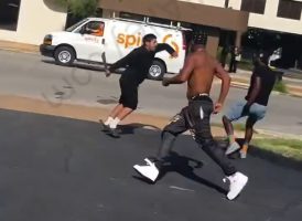 Dude Had A Machete And He Was Still Running Scared
