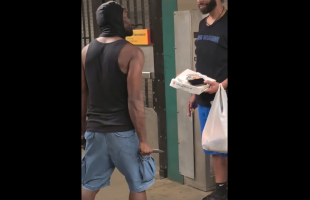 Dude Was Begging A Man To Put Hands On Him So He Could Poke Him Up