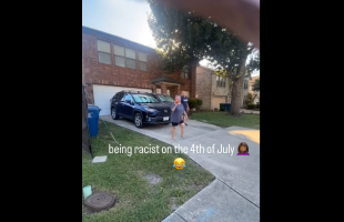 Karen Got Mad And Put Hands On Her Black Neighbor After They Wouldn’t Talk To Her