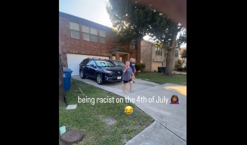 Karen Got Mad And Put Hands On Her Black Neighbor After They Wouldn’t Talk To Her
