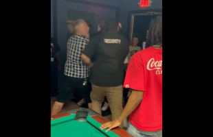 Dude Instantly Gets Dropped After Running Up On A Man At The Pool Hall