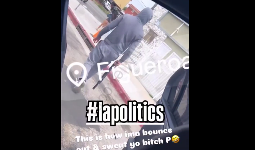 Dude Really Bounced Out On A Girl On The Blade With A Shotgun And Thought It Was Funny