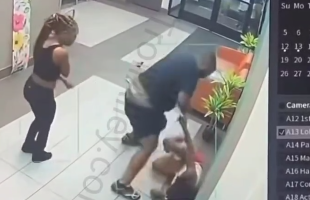 Girl Gets Mad And Called Her Big Boyfriend To Put Hands On Girl She Loss A Fight Against And He Beat Her Like A Man