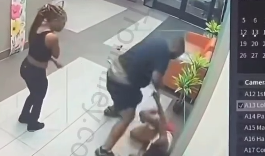 Girl Gets Mad And Called Her Big Boyfriend To Put Hands On Girl She Loss A Fight Against And He Beat Her Like A Man