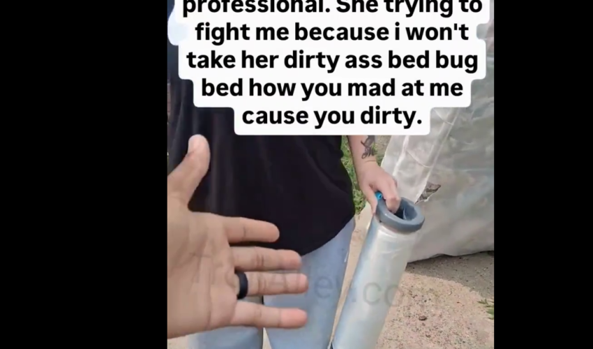 Woman On House Arrest Goes Off After The City Trash Guy Wouldn’t Pick Up Her Bed Bug Infested Mattress
