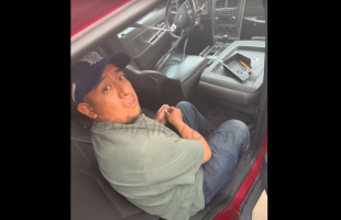 Man Found A Illegal Doing This In His Car And This How He Reacted