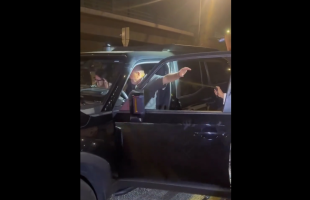 Maga Supporter Gets Maced And Handled By Anti ICE Protesters For Pulling In A Crowd Of Protesters Yelling “WE LOVE ICE”