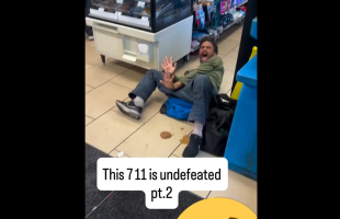 Addict Out Here Doing This At 7-Eleven