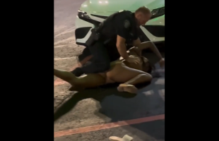 Woman Cries After Police Started Treating Her Like A Man After She Hit Him Multiple Times After He Tried To Arrest Her