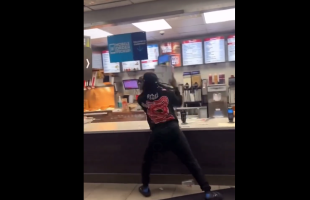 Man Threw Every Item At A Wendy’s Employee After She Got Mad Threw Something At Him