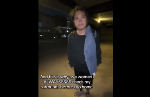 Dude Gets Pushed Down By A Woman After He Tried To Confront Her About His Stolen Phone And Thought She Knew Something About It