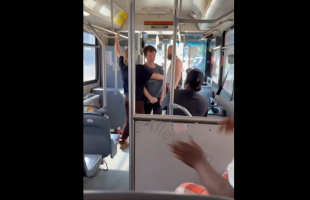 Dude With Anger Issues Started Doing This To Himself After A Guy Got To Him On The Public Bus
