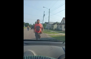 Two Addict Couple Tried To Chase Down A Woman That Live In Their Neighborhood After They Got Triggered About Getting Called Mth Heads