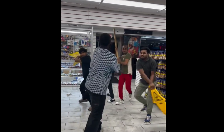 3 Indians Tries To Takedown A Black Man For Stealing