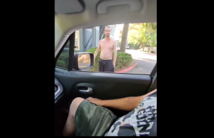 Dude Finally Confronted The Guy That Kept Talking Crazy To Him And His Friends And He Had Nothing To Say When Shii Got Real