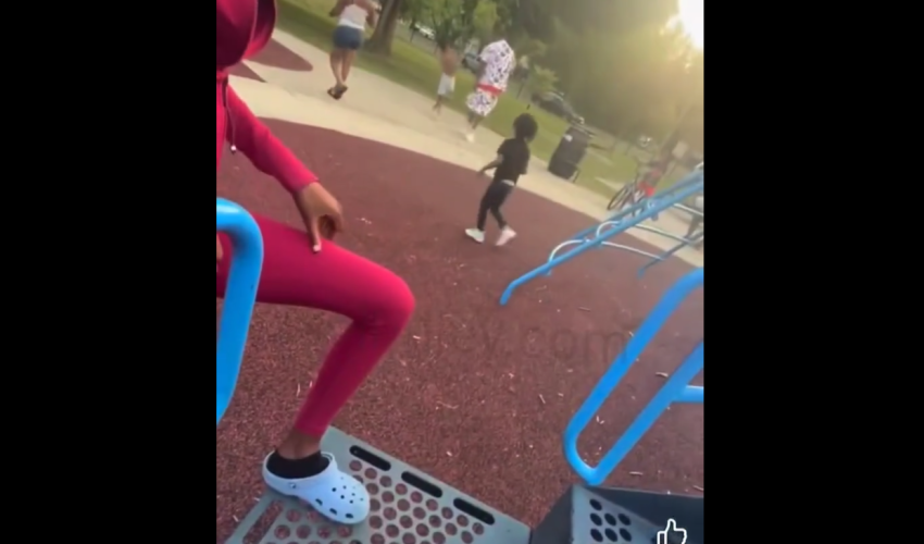 Father Put Hands On A 11 Year Old Boy For Hitting His Son