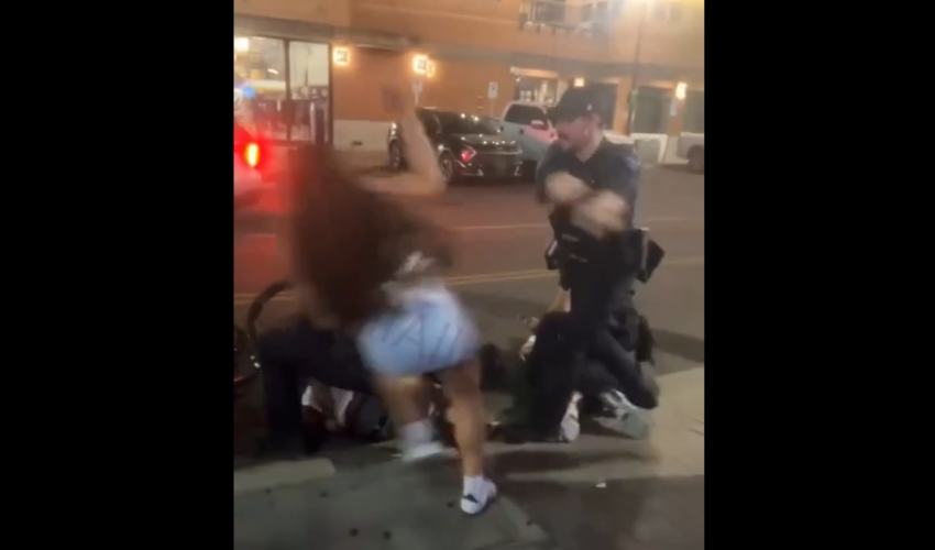 Arizona Police Pushes Woman That Tried To Protect Her Boyfriend From Excessive Force