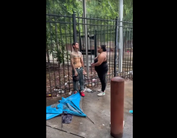 Woman Did A Man Dirty And Told Him Get Off Her Block After He Disrespected Her