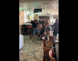 Woman Was Enjoying Dinner With Her Family And Witness This Happen In Front Of Her