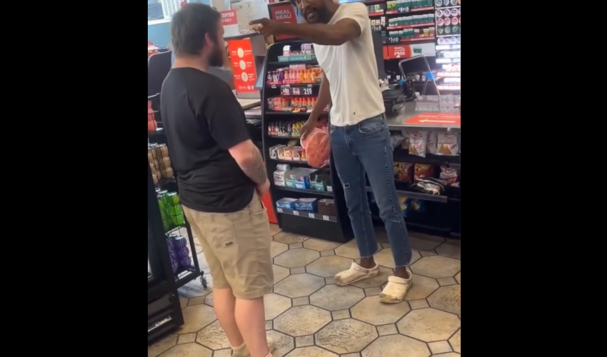 Man Had To Remind This Guy He Was In America After Being Disrespected By Him
