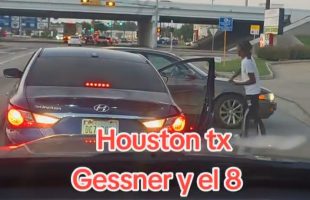 Houston Texas Road Rage Is Different, They Tried To Pull Of Quick After Doing This But Got Railed