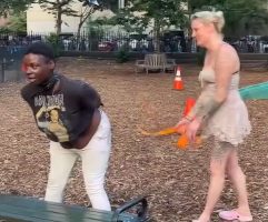 Woman That Claims She Jamaican American Lets A White Woman Do This To Her At A Playground