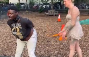 Woman That Claims She Jamaican American Lets A White Woman Do This To Her At A Playground
