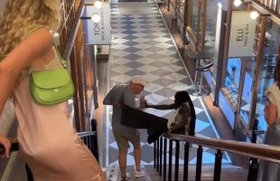 People Are Calling This Guy Racist After He Had A Chance To Catch A Black Woman Before She Fell