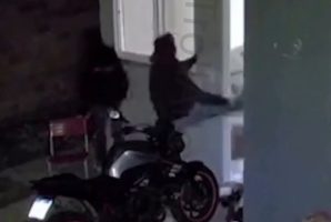 Home Invasion Goes Wrong After Robber Didn’t Know The Home Owner Was Behind The Door With A Strap