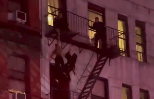 Police Saved Man Just In Time Before He Jumped