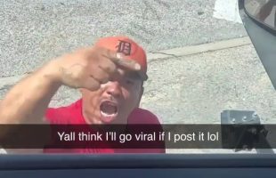 Female Truck Driver Gets Told She Didn’t Know How To Drive And She Had This Short Guy Heated In Traffic