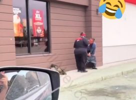 Arby’s Manager Goes Off On A Guy For Taking A Load Outside Of Her Job