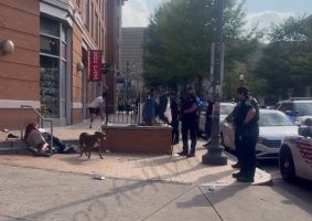 Police Was Scared To Help A Man That Needed Medical Attention Because Of A Angry Dog