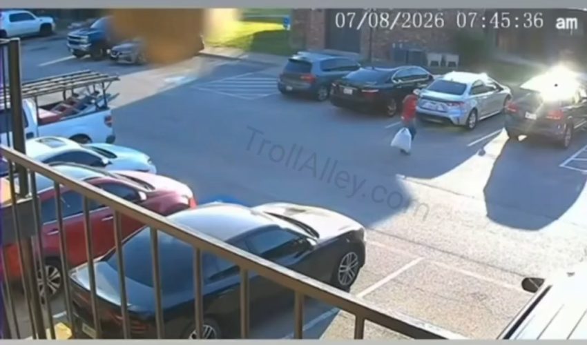 Man Went To Take His Trash Out And Didn’t Know Ice Agents Was Sitting In The Parking Lot Waiting On Him