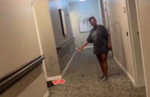 Older Woman Gets Heated After Doordash Delivery Driver Put Her Pizza On The Ground Because She Didn’t Answer The Door