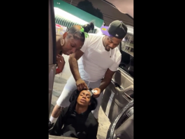 Man Helps A Random Smoker Take Off A Wig That Was Glued To Her Head For Years