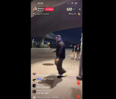 Man Had To Pull His Gun After He Got Jumped For Trying To Stop Protesters