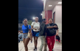 Group Of Kids Was Ready To Put Hands On This Guy For Not Minding His Business