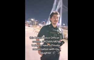 Dallas Police Got Mad After A Father Went Off On Him For Trying To Talk To His Daughter In Private And Then He Said ” I Hope You Not Doing Anything To Her At Home”