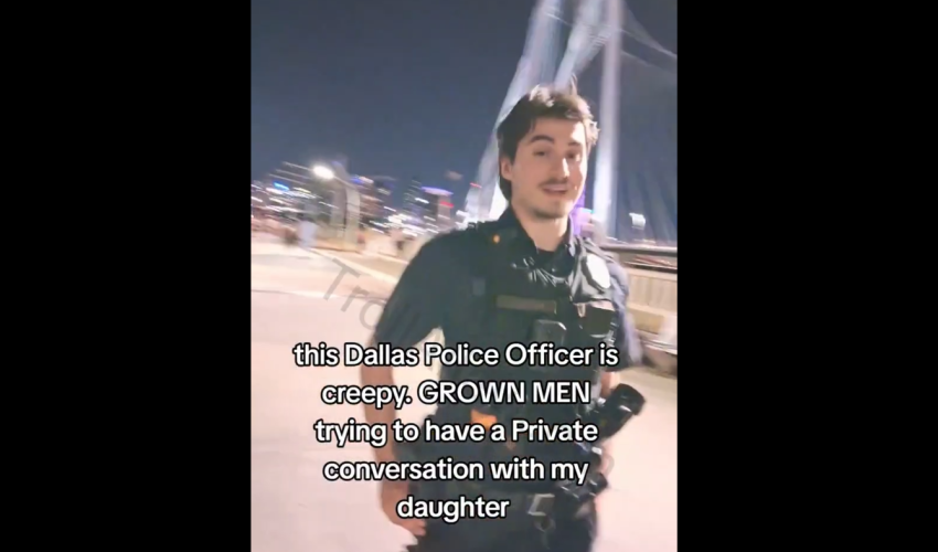 Dallas Police Got Mad After A Father Went Off On Him For Trying To Talk To His Daughter In Private And Then He Said ” I Hope You Not Doing Anything To Her At Home”